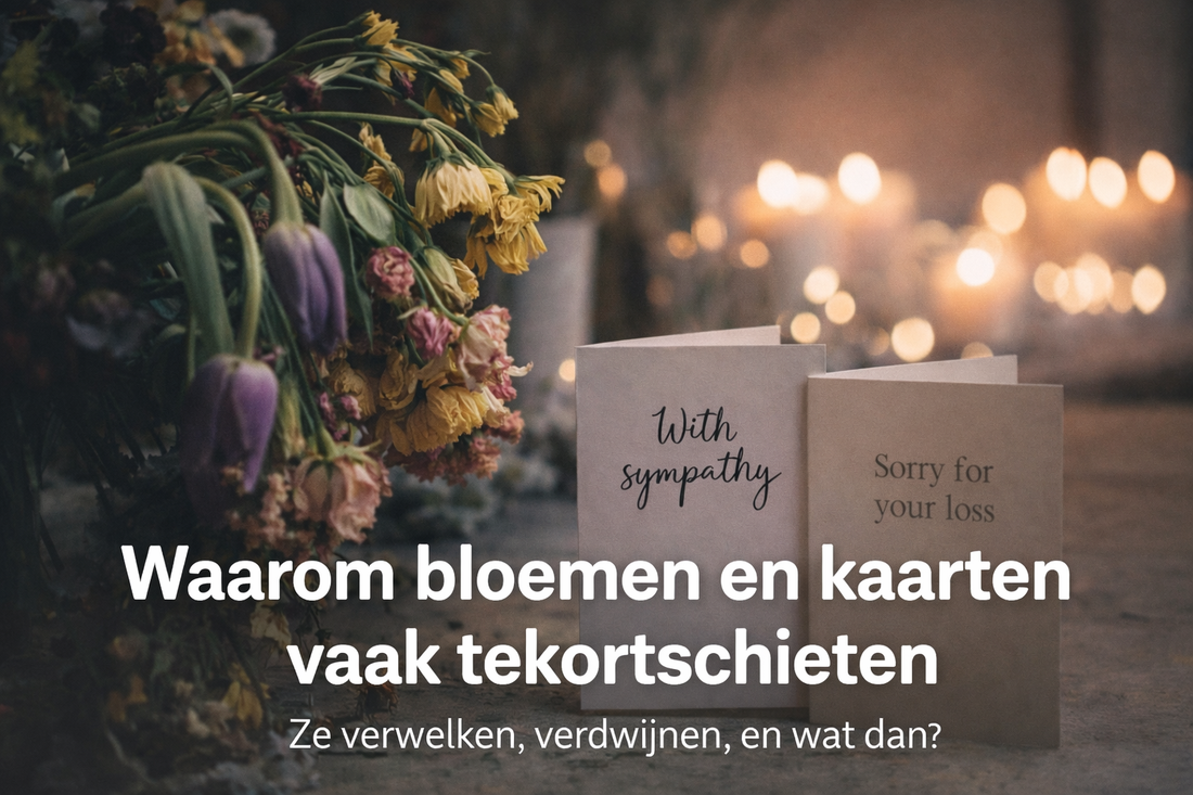 Waarom bloemen en kaarten vaak tekortschieten