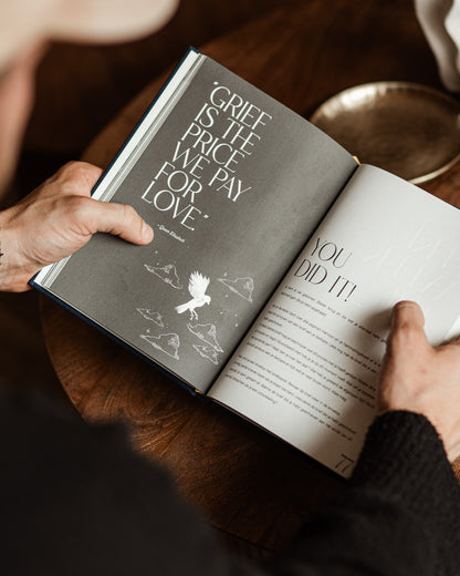 Giftset kaars & grief journal