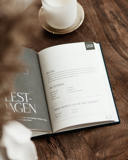 Giftset kaars & grief journal